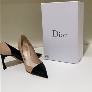 Christian Dior Back/Beige Heels
